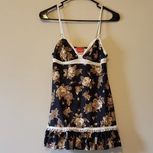 BETSEY JOHNSON | Vintage Rose Print Swimdress